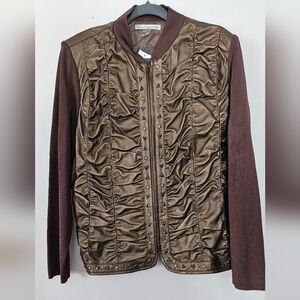 Peter Nygard Elegant Brown Outerwear